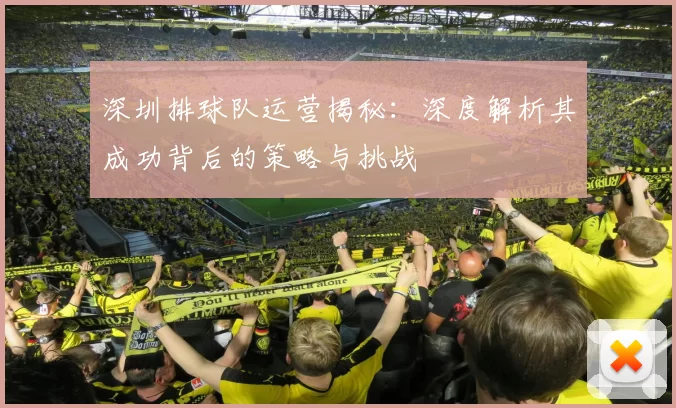 深圳排球队运营揭秘：深度解析其成功背后的策略与挑战